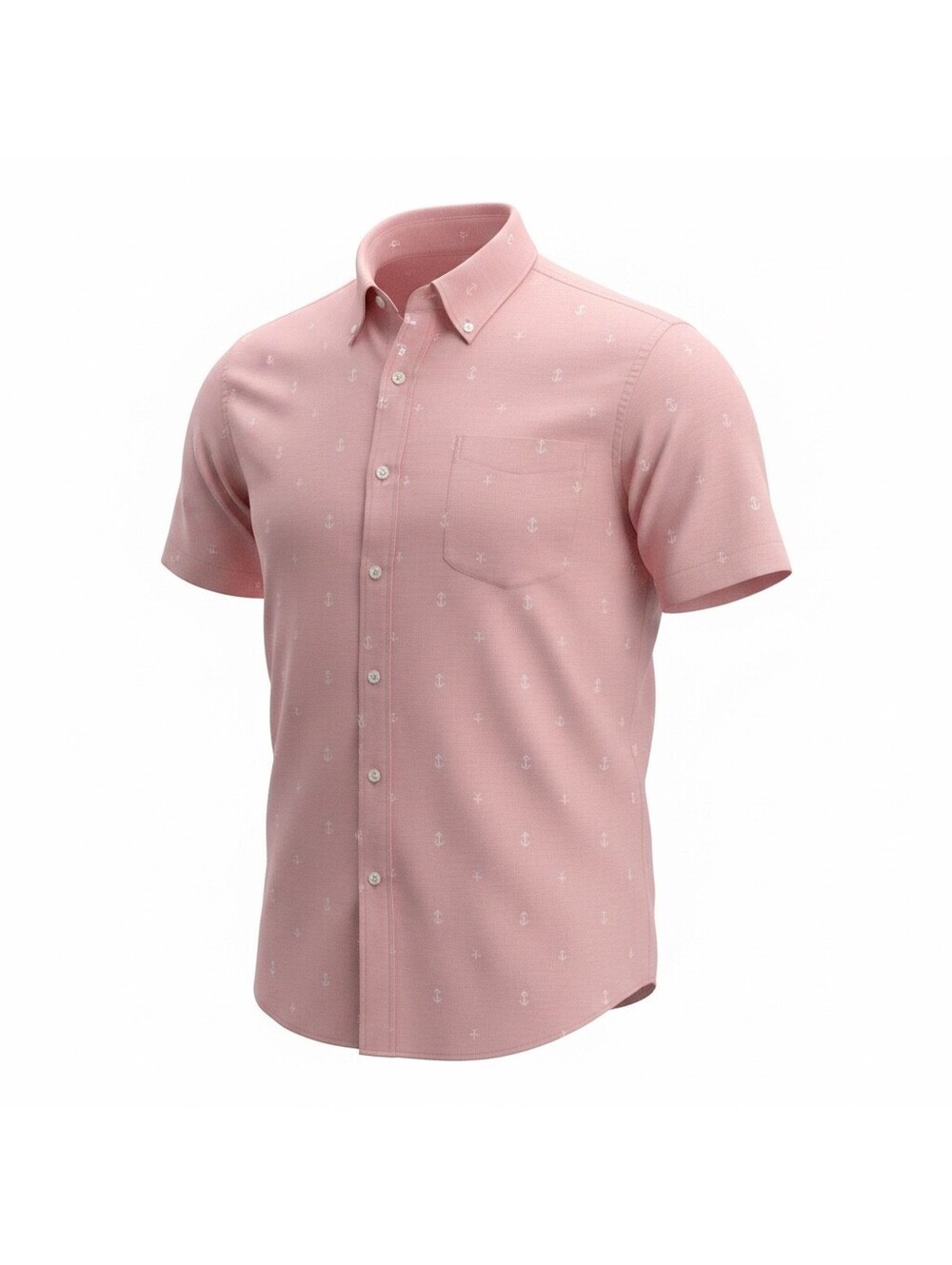 Southern Tide Intercoastal Button-Up Shirt Men’s L Pink Golf Print